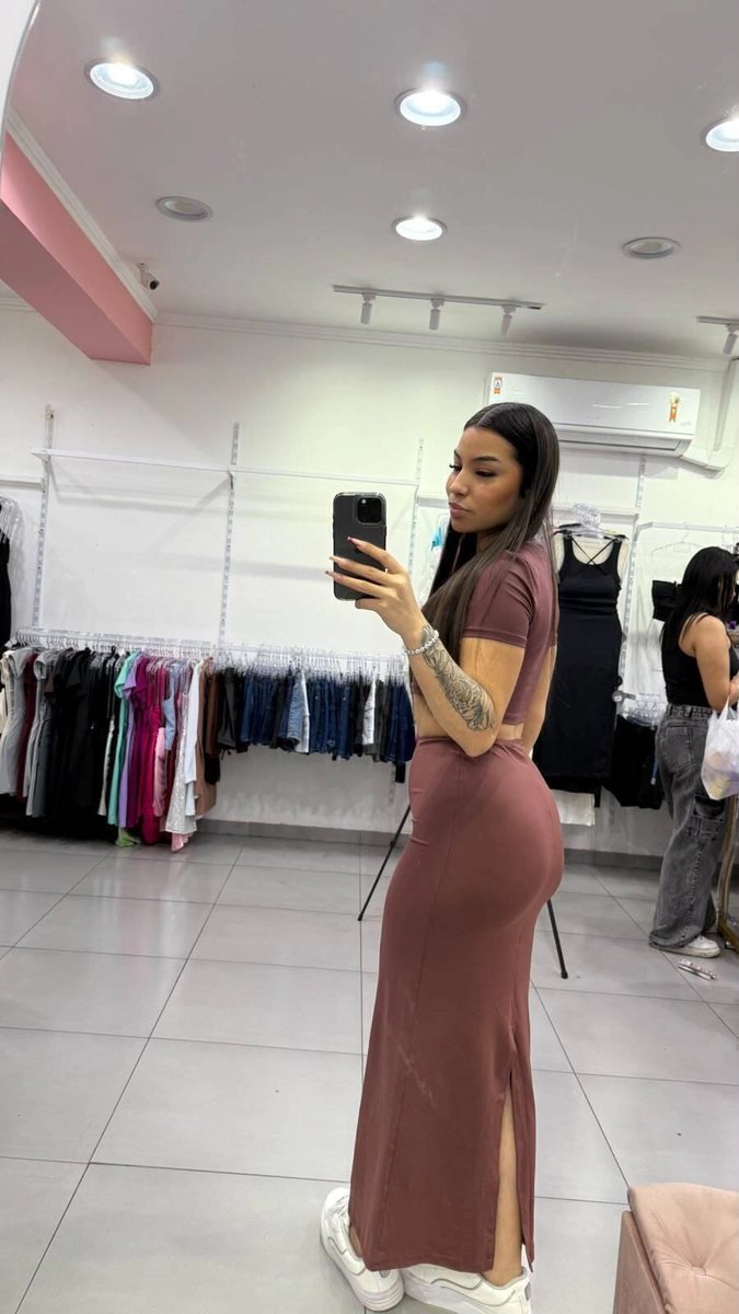 Conjunto Poliamida Serena Marrom, foto 2