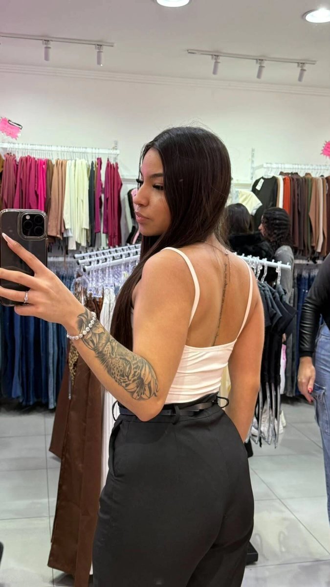 Body Alça Fina Renda Delicada Branco, foto 2