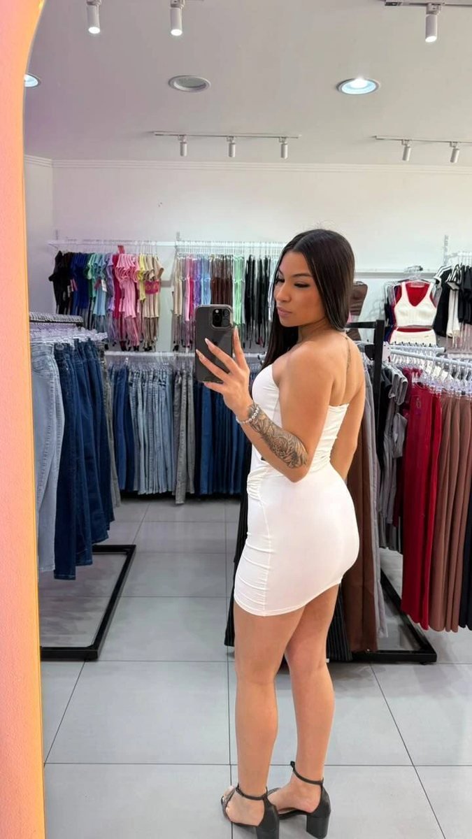 Vestido Tubinho Tomara Que Caia Branco, foto 2