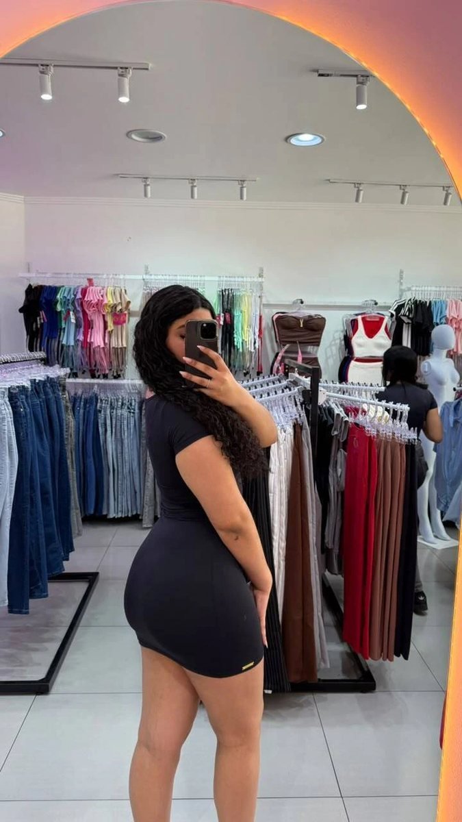 Vestido Luxxo Gola Quadrada Curto Com Bojo Preto, foto 2