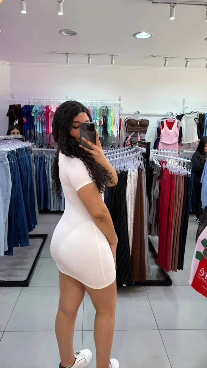 Vestido Luxxo De Poliamida Com Botões Dourados Branco, foto 2