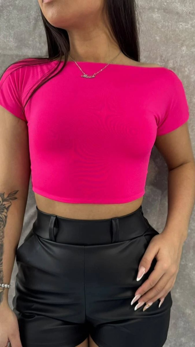 Cropped Suplex Costa Nua Rosa Pink