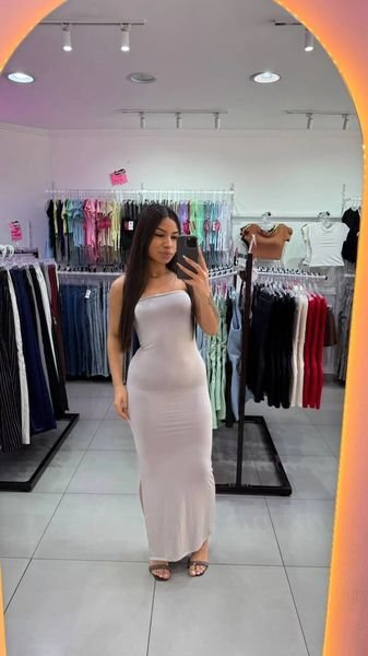 Vestido Suplex Tomara Que Caia CINZA
